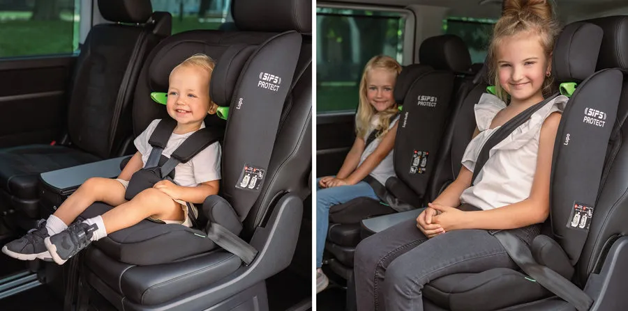 Автокрісло Osann Lupo i-Size Black в автомобілі